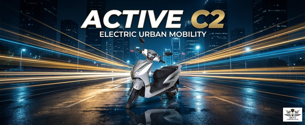 EV Devi electric scooter in India