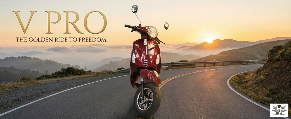 EV Devi electric scooter in India